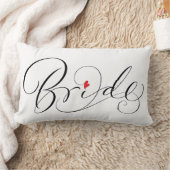 Brautgroom Schwarz-weiß - zwei sind eins - Hochzei Lendenkissen (Decke)