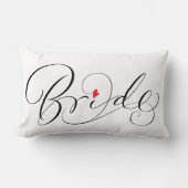 Brautgroom Schwarz-weiß - zwei sind eins - Hochzei Lendenkissen (Vorderseite)