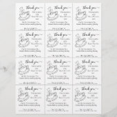 Brautgroom Wedding Tea Bag Liebhaber (Rückseite)