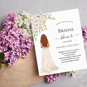 Brautgrün Budget Brautdusche Einladung