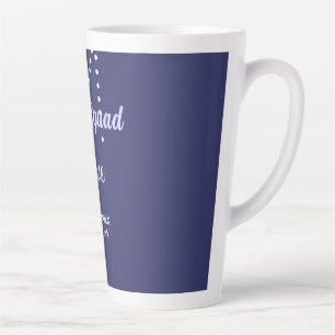 Brautgruppe Name Monogramm Brautjungfer lila wh Milchtasse
