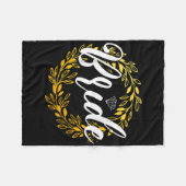 Brautheiratung Bridesma Fleecedecke (Vorderseite (Horizontal))