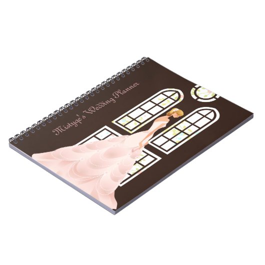 Brauthochzeits-Planer-Notizbuch Notizblock (Linke Seite)