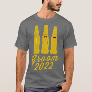 Bräutigam 2022 Lustige Trauzeugen Junggesellenabsc T-Shirt