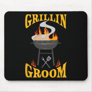 Bräutigam Bbq Grill Räucherofen Und Barbecue Koch  Mousepad