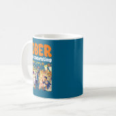 Bräutigam Braut Junggeselle Junggesellinnen-Abschi Kaffeetasse (Vorderseite Links)