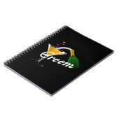 Bräutigam-Champagne-Toast Notizblock (Linke Seite)