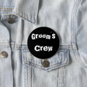 Bräutigam-Crew Button (Beispiel)