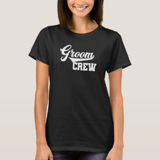 Bräutigam Crew Junggesellenabschied Hochzeit Männe T-Shirt