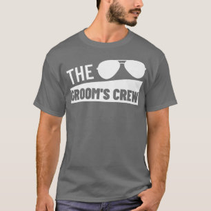 Bräutigam Crew Squad Hochzeit Trauzeuge Junggesell T-Shirt