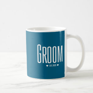 Bräutigam est 2025 Tasche zukünftiger Ehemann bald Kaffeetasse