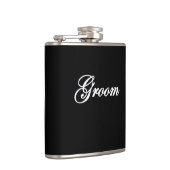 "Bräutigam-" Flasche Flachmann (Rechts)