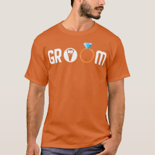 Bräutigam für Junggesellenabschied und Hochzeit 2 T-Shirt