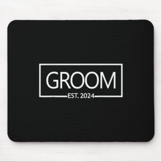 Bräutigam geschätzt 2024 Zukünftiger Ehemann Jungg Mousepad