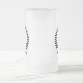 Bräutigam Geschenk Mattglas Bierglas (Mittel)