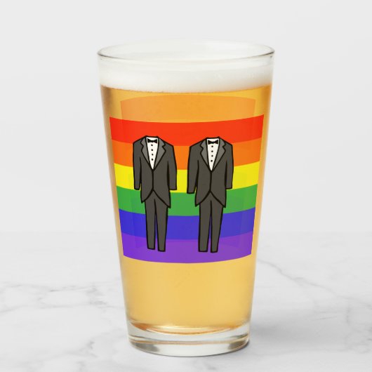 Bräutigam Glas (Vorne (Gefüllt))