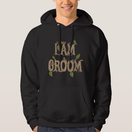 Bräutigam Hoodie (Vorderseite)