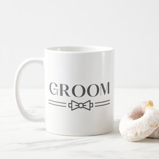 Bräutigam Kaffeetasse (Mit Donut)