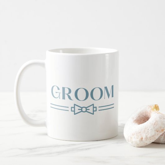 Bräutigam Kaffeetasse (Mit Donut)