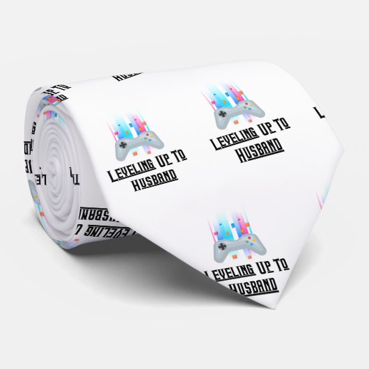 Bräutigam-lustiges Hochzeits-Party Krawatte (Gerollt)