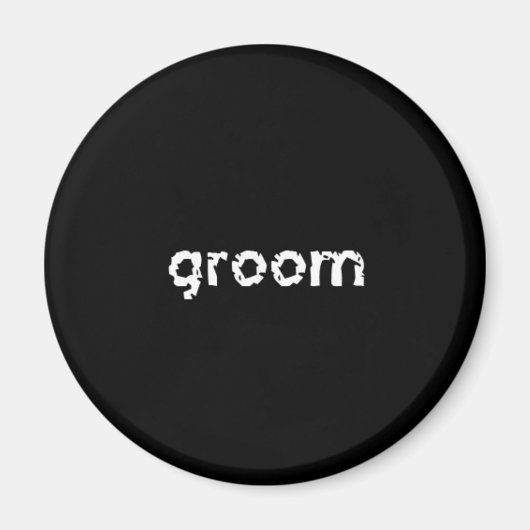 Bräutigam Magnet (Vorne)