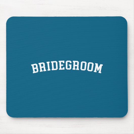 Bräutigam Mousepad (Vorne)