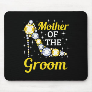 Bräutigam Mutter Hochzeit Brautparty Mutter des Br Mousepad