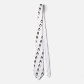 Bräutigam-Pinguin Krawatte (Vorderseite)