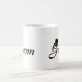 Bräutigam (Schwarz-Zylinder) Kaffeetasse (Mittel)