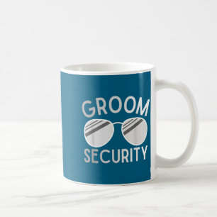 Bräutigam Sicherheitsbrille Junggesellenabschied Kaffeetasse