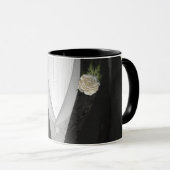 Bräutigam-Smoking "seins " Tasse (VorderseiteRechts)