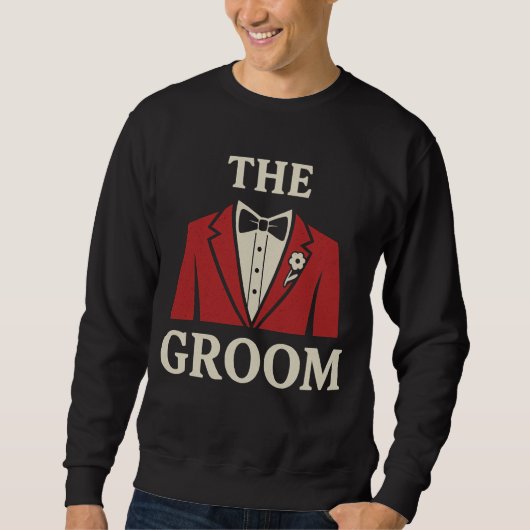 Bräutigam sweatshirt (Vorderseite)
