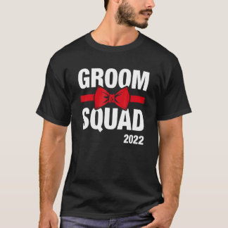 Bräutigam-Truppe 2022 Trauzeugen Junggesellenabsch T-Shirt