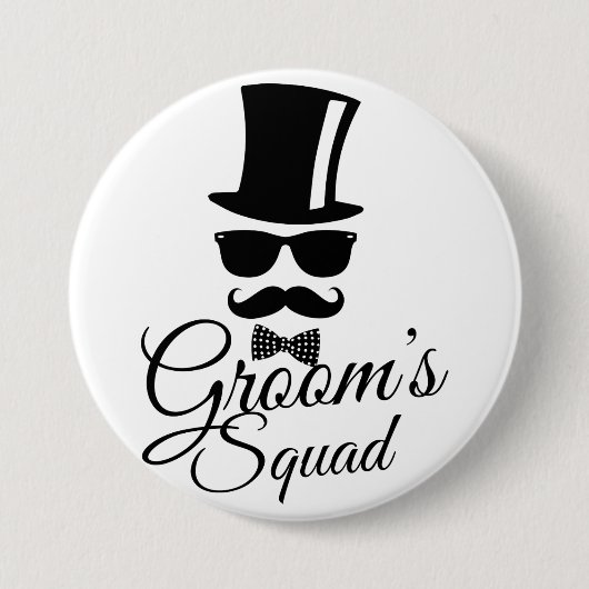 Bräutigam-Truppe Button (Vorderseite)