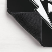 Bräutigam-Truppe mit Fliege Junggesellenabschied u Mousepad (Ecke)