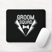 Bräutigam-Truppe mit Fliege Junggesellenabschied u Mousepad (Mit Mouse)