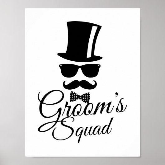 Bräutigam-Truppe Poster (Vorne)
