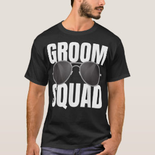 Bräutigam-Truppe Trauzeugen Crew Team Lustig Jungg T-Shirt