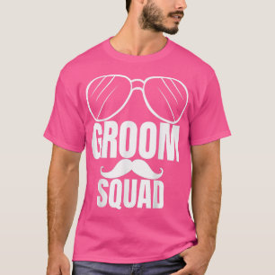 Bräutigam-Truppe Trauzeugen Crew Team Lustiger Jun T-Shirt
