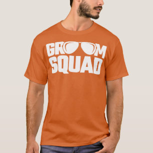 Bräutigam-Truppe Trauzeugen Lustiger Junggesellena T-Shirt