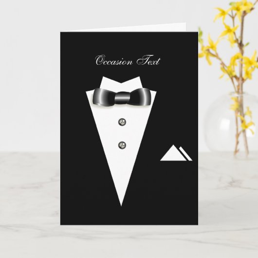 Bräutigam-u. Karte (Gelbe Blume)