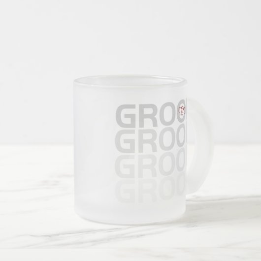 Bräutigam verblassen mattglastasse (VorderseiteRechts)