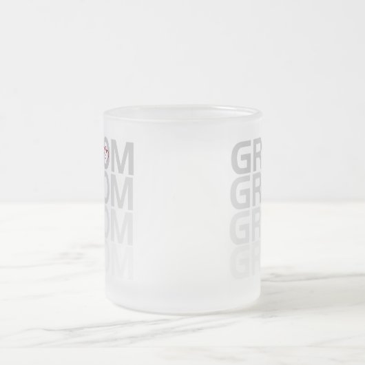 Bräutigam verblassen mattglastasse (Mittel)