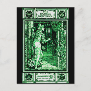 Bräutigam von Brüder Grimm Postkarte