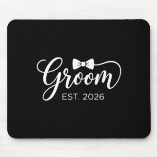 Bräutigam voraussichtlich 2026 Herr Ehemann Verhei Mousepad