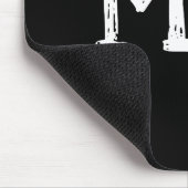 Bräutigam-weißer Text-Herr Mousepad (Ecke)