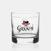 Bräutigam Whiskyglas (Rückseite)