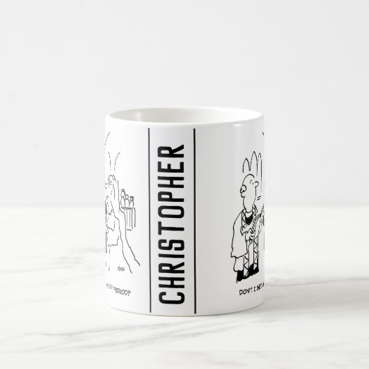 Bräutigam Will eine Abkühlphase Kaffeetasse (Mittel)