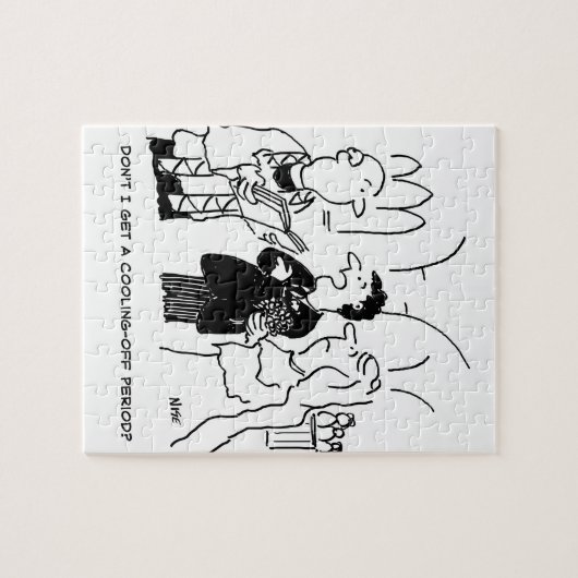 Bräutigam Will eine Abkühlphase Puzzle (Horizontal)