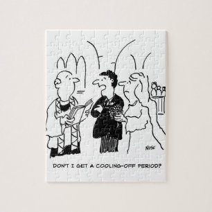 Bräutigam Will eine Abkühlphase Puzzle